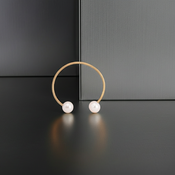 Pearl Bangle Bracelet