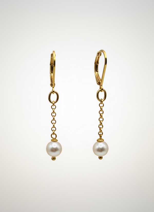 Pin Drop Dangle Earrings