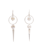Circle Point Earrings